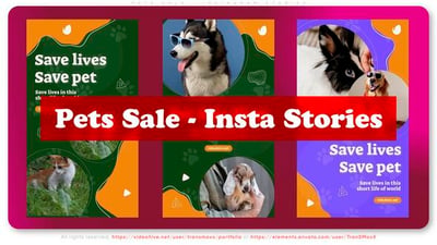 Pets Sale - Instagram Stories