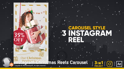 Instagram Christmas Reels Carousel