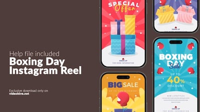 Boxing Day Sale Instagram Reel