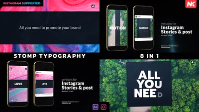 Stomp Typography Promos