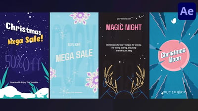 Christmas Stories for After Effects