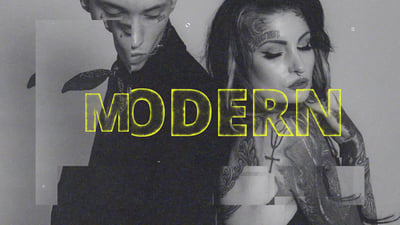 Modern Glitch Slideshow