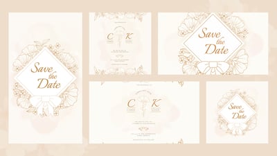 Union Wedding Invitation Intro