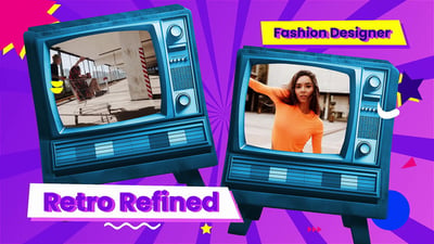 Funky Retro TV Promo