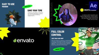 Dynamic Creative Slideshow | After Effects