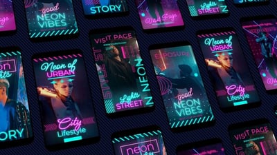 Neon Instagram Reels