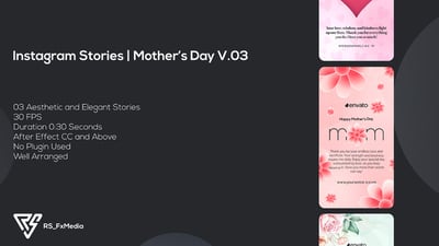 Instagram Stories | Mothers Day Greetings V.03