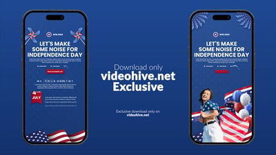 4th July Celebration Instagram Stories