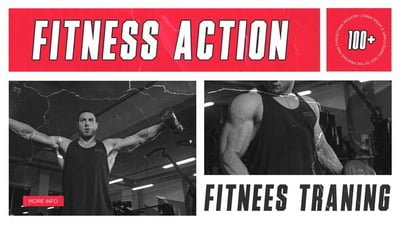 Fitness Split Screen | Sport Intro