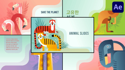 Animal Slides for After Effects