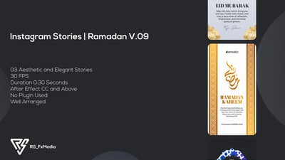 Instagram Stories | Ramadan Kareem V.09