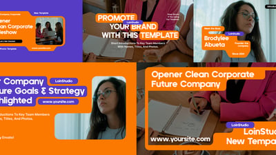 Clean Corporate Slideshow