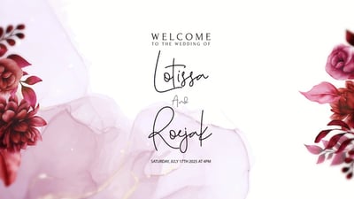 Wedding Intro