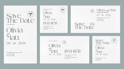Western Wedding Invitation