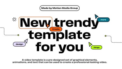 Trendy Typography Intro