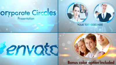Stylish Corporate Circles Presentation
