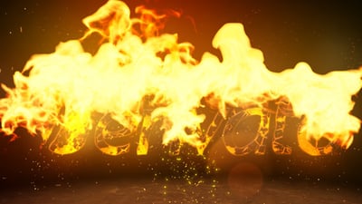 Fire Logo Reveal