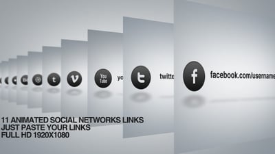 Social network links