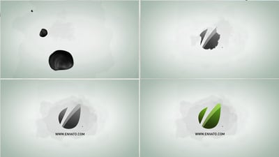 Ink Blot Logo Reveal