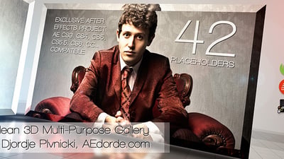 Clean 3D Multi-Purpose Gallery