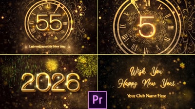 New Year Countdown 2025 - Premiere Pro