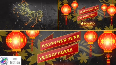 Chinese New Year Opener 2025 - Apple Motion