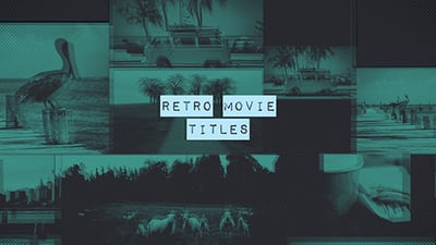 Retro Movie Titles