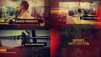 Grunge Sport Motivation Promo