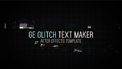 Ge Glitch Text Maker