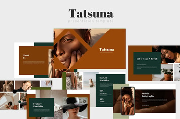 Tatsuna - Fashion Keynote Template 