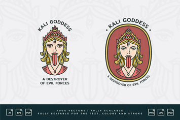 Logo Design - Kali Queen