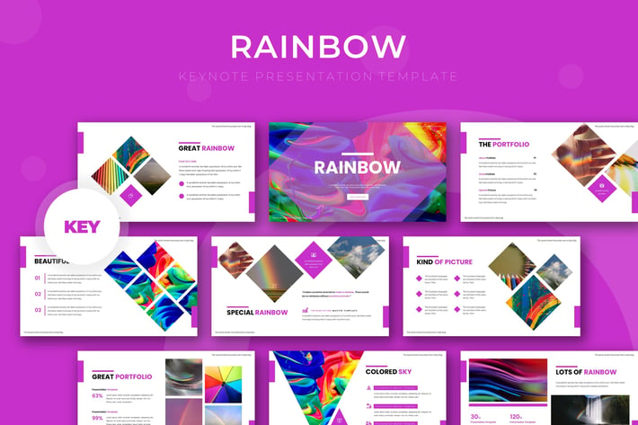 Rainbow - Keynote Template