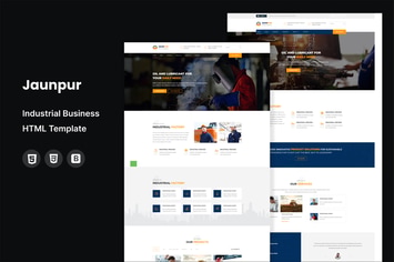  Jaunpur - Industrial Business HTML Template 