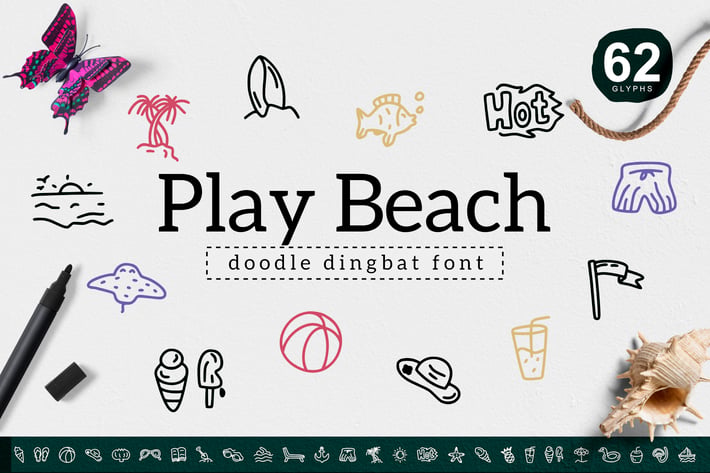 Play Beach Dingbat