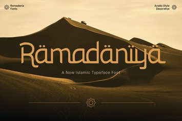 Ramadaniya Arabic Font