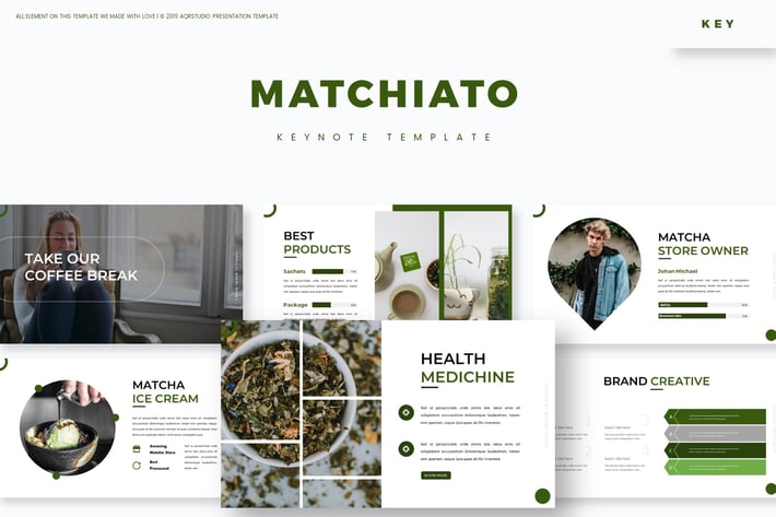 Matchiato - Keynote Template