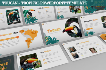 Toucan - Tropical Powerpoint Template