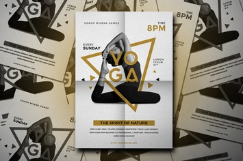 Luxury Yoga Flyer