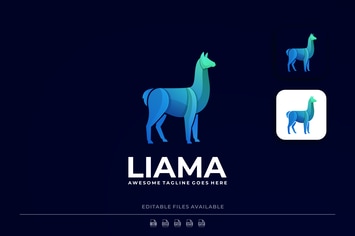 Sheep Gradient Logo