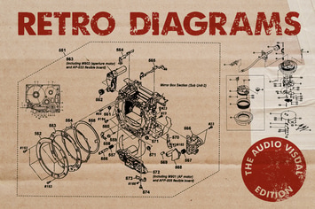 Retro Diagrams - Audio Visual Edition
