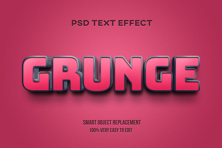 Grunge text effect