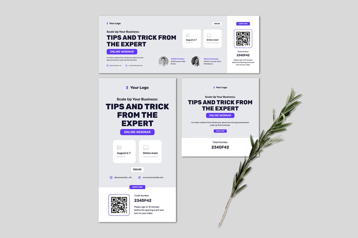 E-Ticket Template V.3