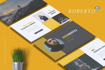 ROBERTO - Creative Keynote Template