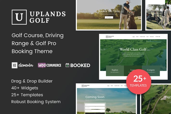 Uplands - Golf Course WordPress Theme