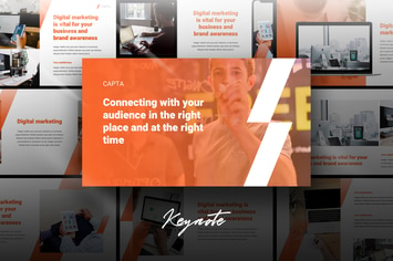 Capta - Digital Marketing Keynote Template