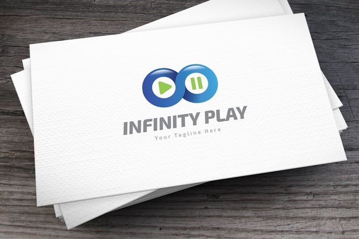Infinity Play Logo Template