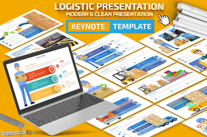 Logistic Infographic Keynote