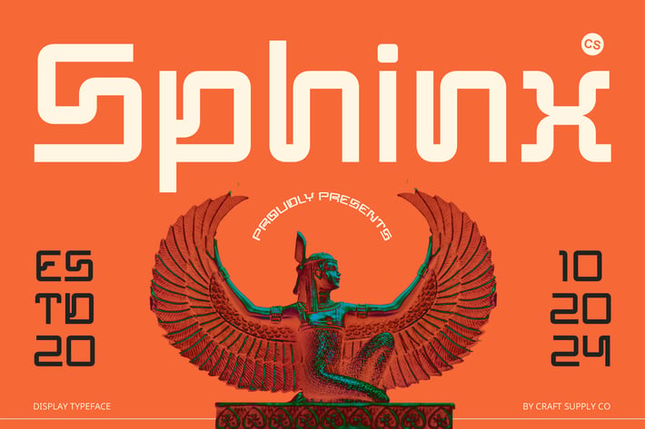 Sphinx – Futuristic Font