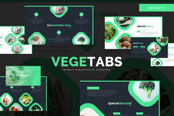 Vegetabs - Keynote Template