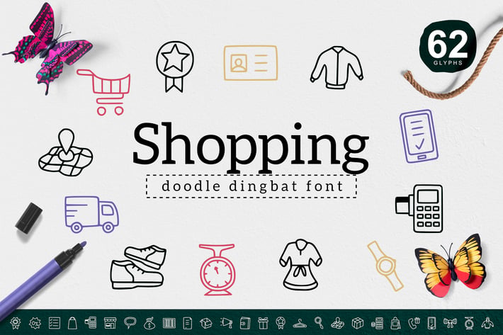 Shopping Dingbat